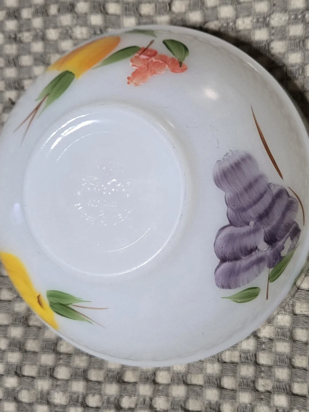 Vintage Fire King Milk Glass Mixing Bowl